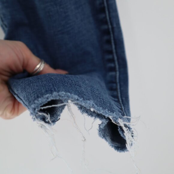 Pistola Distressed Skinny Jeans Womens 27 Blue Y2K Casual Edgy Grunge Rock Alt - Picture 5 of 7